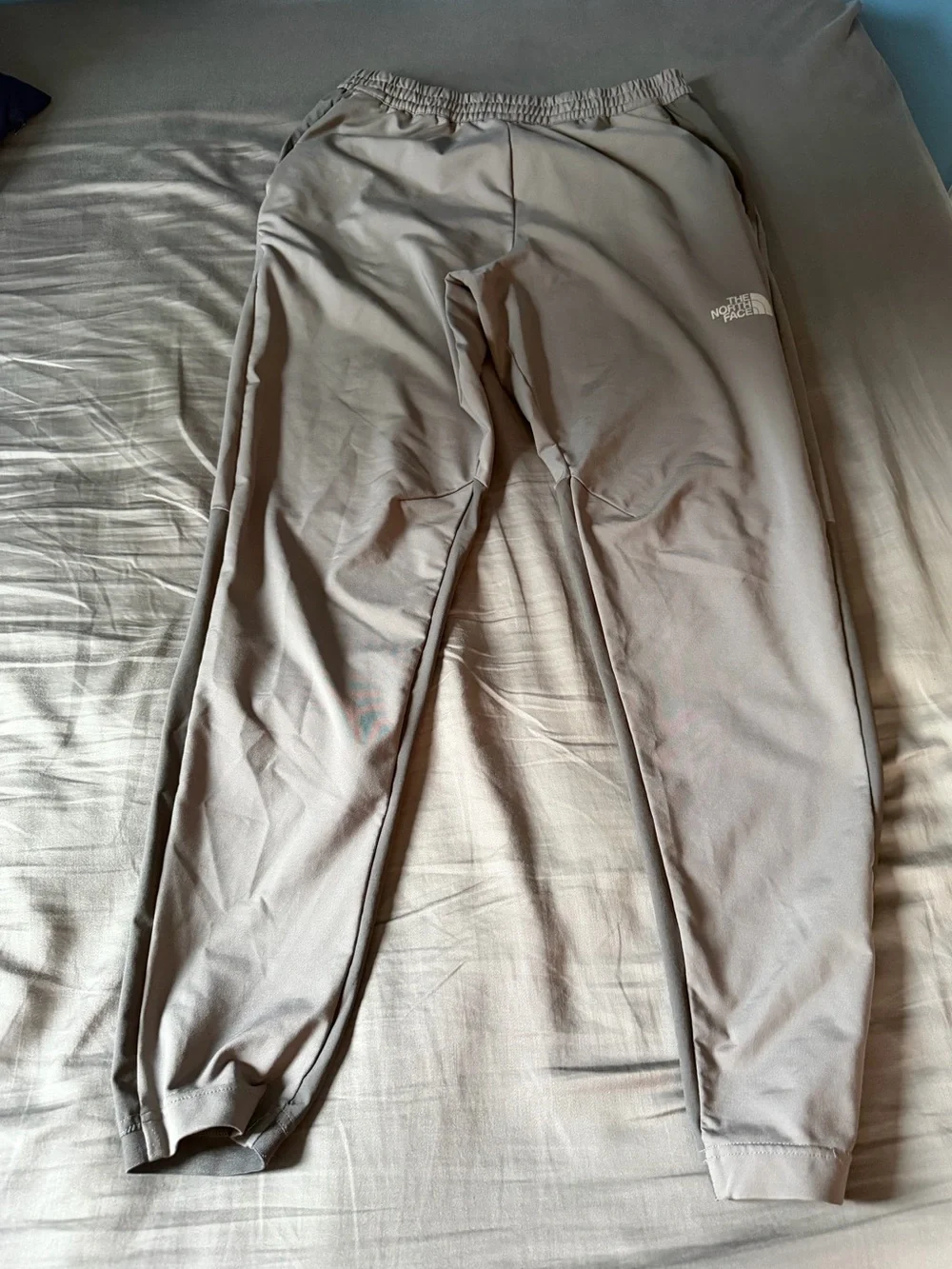The North Face Men's Light Gray Jogger Sweatpants